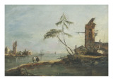 Azul marino Lámina giclée por Francesco Guardi
