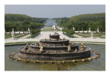 Vue du parc : parterre de Latone Lámina giclée por Gaspard Marsy