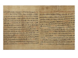 Papyrus du Livre des Morts de Djedkhonsouiousankh Gicleetryck Papyrus du Livre des Morts de Djedkhonsouiousankh Gicleetryck