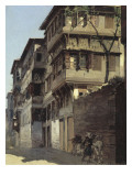Pescembe - Bazar à Constantinople Reproduction procédé giclée par Alberto Pasini