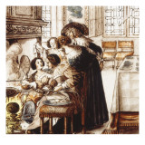 Pandekager Giclée-tryk af Abraham Bosse Pandekager Giclée-tryk af Abraham Bosse