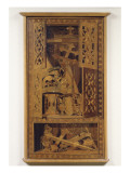 Panneau; Attributs de la Vanité Giclée-Druck von da Verona Vincenzo