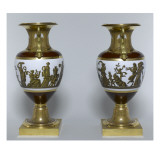 Paire de vases Percier Reproduction procédé giclée par Piat Joseph Sauvage