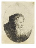 Vieillard à grande barbe et à calotte Giclee-trykk av Ferdinand Bol Vieillard à grande barbe et à calotte Giclee-trykk av Ferdinand Bol