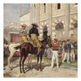 Picador à l'entrée des Arènes Giclee Print by Achille Zo