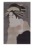 Portrait de l'onnagata Matsumoto Yonesaburô Lámina giclée por Tôshûsai Sharaku