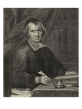 Portrait d'Antoine Arnauld (1612-1694), docteur en théologie Giclée-tryk