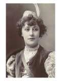 Portrait de Liane de Pougy (1869-1950), artiste reproduction procédé giclée par Paul Nadar
