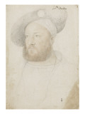 Portrait of Louis Chandio, Sire De Bussy (1480-1532) Giclee Print by Jean Clouet