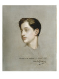 Portrait du Prince Impérial exécuté à Saint-Cloud le 27 juillet 1870. reproduction procédé giclée par Jules Joseph Lefebvre