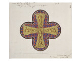 Project for the Windows of the Royal Chapel of Dreux Giclée-Druck von Eugène Viollet-le-Duc