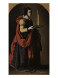 Sainte Lucie Giclee Print by Francisco de Zurbaran