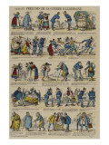 Prélude de la guerre d'Allemagne Lámina giclée Prélude de la guerre d'Allemagne Lámina giclée