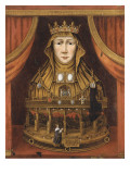 Buste reliquaire de sainte Marthe reproduction procédé giclée