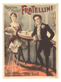 Regina et Victor Fratellini Lámina giclée