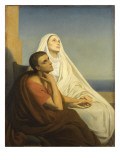 Saint Augustin et sa mère sainte Monique Lámina giclée por Ary Scheffer Saint Augustin et sa mère sainte Monique Lámina giclée por Ary Scheffer