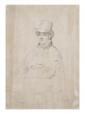 Portrait du peintre Pierre-Athanase Chauvin. Vers 1814 reproduction procédé giclée par Jean-Auguste-Dominique Ingres