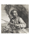 Portrait d'un ne Giclée-Druck von Johannes Visscher