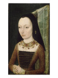Portrait de Marguerite d'York (1446-1503), épouse de Charles le Téméraire, duc de Bourgogne reproduction procédé giclée