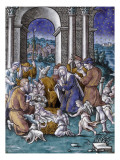 Plaque : Adoration des bergers Giclee Print by Pierre Reymond