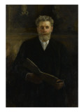 Portrait de l'Artiste en 1909 Giclee Print by Alfred Roll