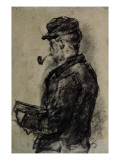 Portrait du Dr Gachet Reproduction procédé giclée par Paul Cezanne