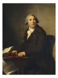 Portrait de Giovanni Paisiello (1741-1816), compositeur Giclée-Druck von Elisabeth Louise Vigée-LeBrun