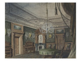 Projet pour le palais Nathaniel de Rothschild à Vienne : salle à manger Giclee Print by Antoine Zoegger