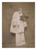 Pierrot à la corbeille de fruits Reproduction procédé giclée par Gaspard Félix Tournachon