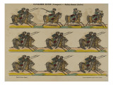 Cavalerie russe Lámina giclée