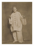 Pierrot tenant une pièce de monnaie Reproduction procédé giclée par Gaspard Félix Tournachon
