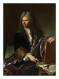 Robert de Cotte (1657-1735), premier architecte du roi Reproduction procédé giclée par Hyacinthe Rigaud