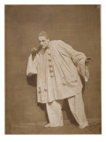 Pierrot écoutant Reproduction procédé giclée par Gaspard Félix Tournachon