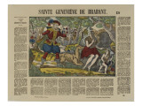 Sainte Geneviève de Brabant Lámina giclée Sainte Geneviève de Brabant Lámina giclée