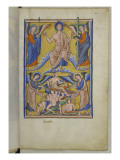 Psautier d'Ingeburge de Danemark, reine de France reproduction procédé giclée