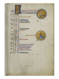 Psautier d'Ingeburge de Danemark, reine de France reproduction procédé giclée