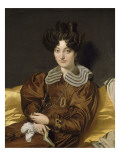 Portrait de madame Marcotte de Sainte Marie reproduction procédé giclée par Jean-Auguste-Dominique Ingres