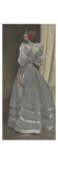 Portrait gris, dit aussi "La Dame en gris" reproduction procédé giclée par John White Alexander