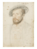 Portrait de Claude Gouffier, sire de Boisy, duc de Roannais (1510-1570) Lámina giclée por Jean Clouet