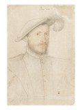 Portrait de Claude Gouffier, sire de Boisy, duc de Roannais (1510-1570 reproduction procédé giclée par Jean Clouet