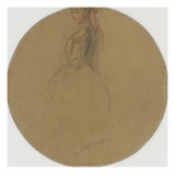 Portrait de jeune femme Giclee Print