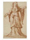 La reine Monime Giclee Print by Claude Vignon