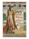 Affiche publicitaire Herstal Reproduction procédé giclée