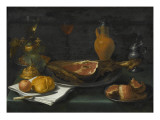 Apprêts d'un repas Giclée-Druck von Jacob Fopsen Van Es