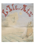 Projet d'affiche pour l'île d'Aix Giclee Print