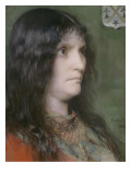 Portrait de madame Lévy Lámina giclée por Emile Levy