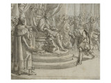 Rodolphe de Habsbourg recevant l'hommage de ses vassaux Giclee Print by Matteo Rosselli