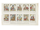 Saints reproduction procédé giclée