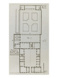 Planche 257 (1) : Plan au rez-de-chaussée de l'Hôtel de Sully construit par l'architecte Jean Lámina giclée por Jacques-François Blondel Planche 257 (1) : Plan au rez-de-chaussée de l'Hôtel de Sully construit par l'architecte Jean Lámina giclée por Jacques-François Blondel