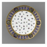 Assiette reproduction procédé giclée